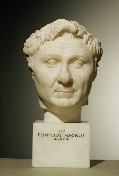 Bust of Pompey by Roman